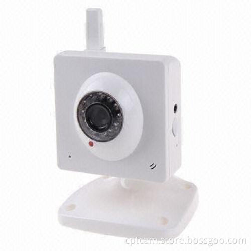 Wireless Babies' Monitor with PNP H.264, 300K Pixels, IR-cut Night Vision, Built-in Mic and Speaker